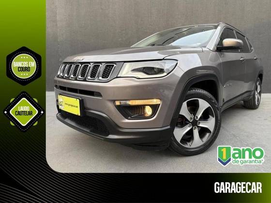 JEEP COMPASS 2.0 16V FLEX LONGITUDE AUTOMÁTICO